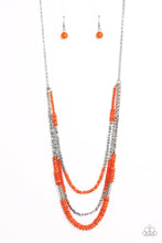 Load image into Gallery viewer, Paparazzi Accessories: Newly Neverland - Orange Necklace