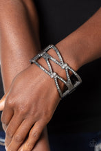 Load image into Gallery viewer, Paparazzi Accessories: Entrancing Etiquette - Black Bracelet