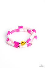Load image into Gallery viewer, Paparazzi Accessories: In SMILE - Pink Bracelet
