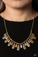 Load image into Gallery viewer, Paparazzi Accessories: Compelling Confetti - Gold Necklace