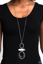 Load image into Gallery viewer, Paparazzi Accessories: Oblong Obligato - Silver