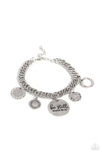 Load image into Gallery viewer, Paparazzi Accessories: GLITTER and Grace - White Bracelet