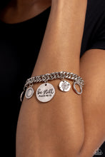 Load image into Gallery viewer, Paparazzi Accessories: GLITTER and Grace - White Bracelet