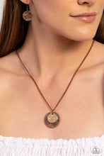 Load image into Gallery viewer, Paparazzi Accessories:Gilded Guide - Copper Necklace