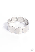 Load image into Gallery viewer, Paparazzi Accessories: Rippling Record - Silver Bracelet