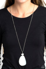 Load image into Gallery viewer, Paparazzi Accessories: Geometric Glow - White Necklace