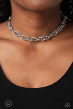 Load image into Gallery viewer, Paparazzi Accessories: If I Only Had a CHAIN - Silver Choker Necklace