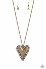 Load image into Gallery viewer, Paparazzi Accessories: Radiant Romeo - Brass Necklace