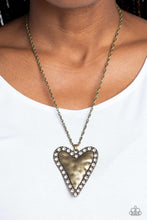 Load image into Gallery viewer, Paparazzi Accessories: Radiant Romeo - Brass Necklace