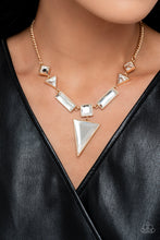 Load image into Gallery viewer, Paparazzi Accessories: Fetchingly Fierce - Gold Necklace