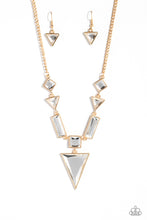 Load image into Gallery viewer, Paparazzi Accessories: Fetchingly Fierce - Gold Necklace