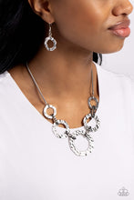 Load image into Gallery viewer, Paparazzi Accessories: Rounded Redux - Silver Necklace