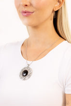 Load image into Gallery viewer, Paparazzi Accessories:Maze STUNNER - Black Necklace