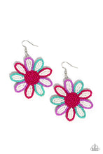 Load image into Gallery viewer, Paparazzi Accessories: Decorated Daisies - White Earrings