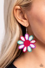 Load image into Gallery viewer, Paparazzi Accessories: Decorated Daisies - White Earrings