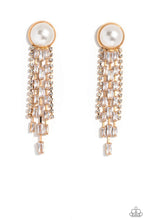 Load image into Gallery viewer, Paparazzi Accessories: Genuinely Gatsby - Gold Earrings