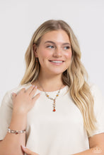 Load image into Gallery viewer, Paparazzi Accessories:Dreamy Dowry - Brown Necklace