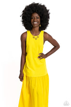 Load image into Gallery viewer, Paparazzi Accessories: SUN and Fancy Free - Yellow Necklace