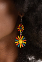 Load image into Gallery viewer, Paparazzi Accessories: SUN Wild - Yellow Earrings