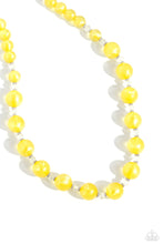 Load image into Gallery viewer, Paparazzi Accessories:Timelessly Tantalizing - Yellow Necklace