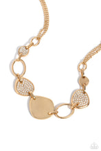 Load image into Gallery viewer, Paparazzi Accessories:Asymmetrical Attention - Gold Necklace