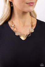 Load image into Gallery viewer, Paparazzi Accessories:Asymmetrical Attention - Gold Necklace