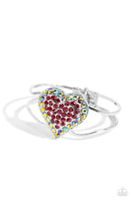 Load image into Gallery viewer, Paparazzi Accessories: Flirtatious Finale - Red Bracelet
