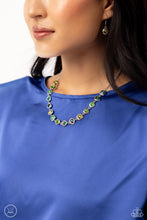 Load image into Gallery viewer, Paparazzi Accessories:Abstract Admirer - Green Necklace