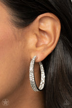 Load image into Gallery viewer, Paparazzi Accessories GLITZY By Association- White Earrings
