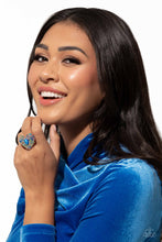 Load image into Gallery viewer, Paparazzi Accessories: Bejeweled Beau - Blue Ring