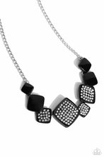 Load image into Gallery viewer, Paparazzi Accessories:Twinkling Tables - Black Necklace