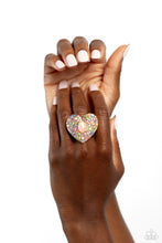Load image into Gallery viewer, Paparazzi Accessories: Bejeweled Beau - Gold Ring