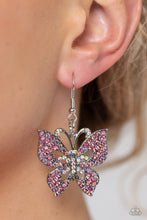 Load image into Gallery viewer, Paparazzi Accessories:Bejeweled Breeze - Pink Earrings