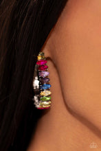 Load image into Gallery viewer, Paparazzi Accessories: Rainbow Range - Multi Hoop Earring