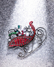 Load image into Gallery viewer, Sledding Shimmer - Red
