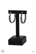 Load image into Gallery viewer, Paparazzi Accessories: GLITZY By Association - Black Earring
