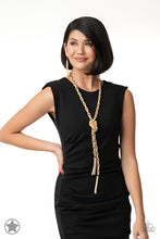 Load image into Gallery viewer, Paparazzi Accessories: SCARFed for Attention - Gold Necklace
