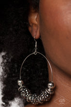 Load image into Gallery viewer, Paparazzi Accessories: I Can Take a Compliment - Silver Earring

