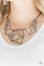 Load image into Gallery viewer, Paparazzi Accessories:World Shattering - Black Necklace
