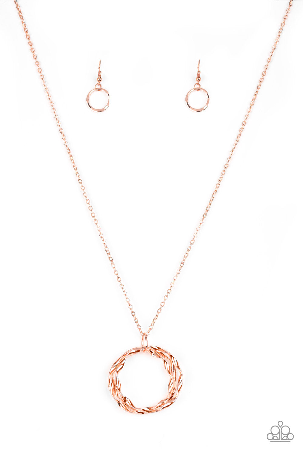 Paparazzi Accessories: Millennial Minimalist - Copper Necklace