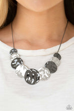 Load image into Gallery viewer, Paparazzi Accessories: A Daring DISCovery - Black Necklace
