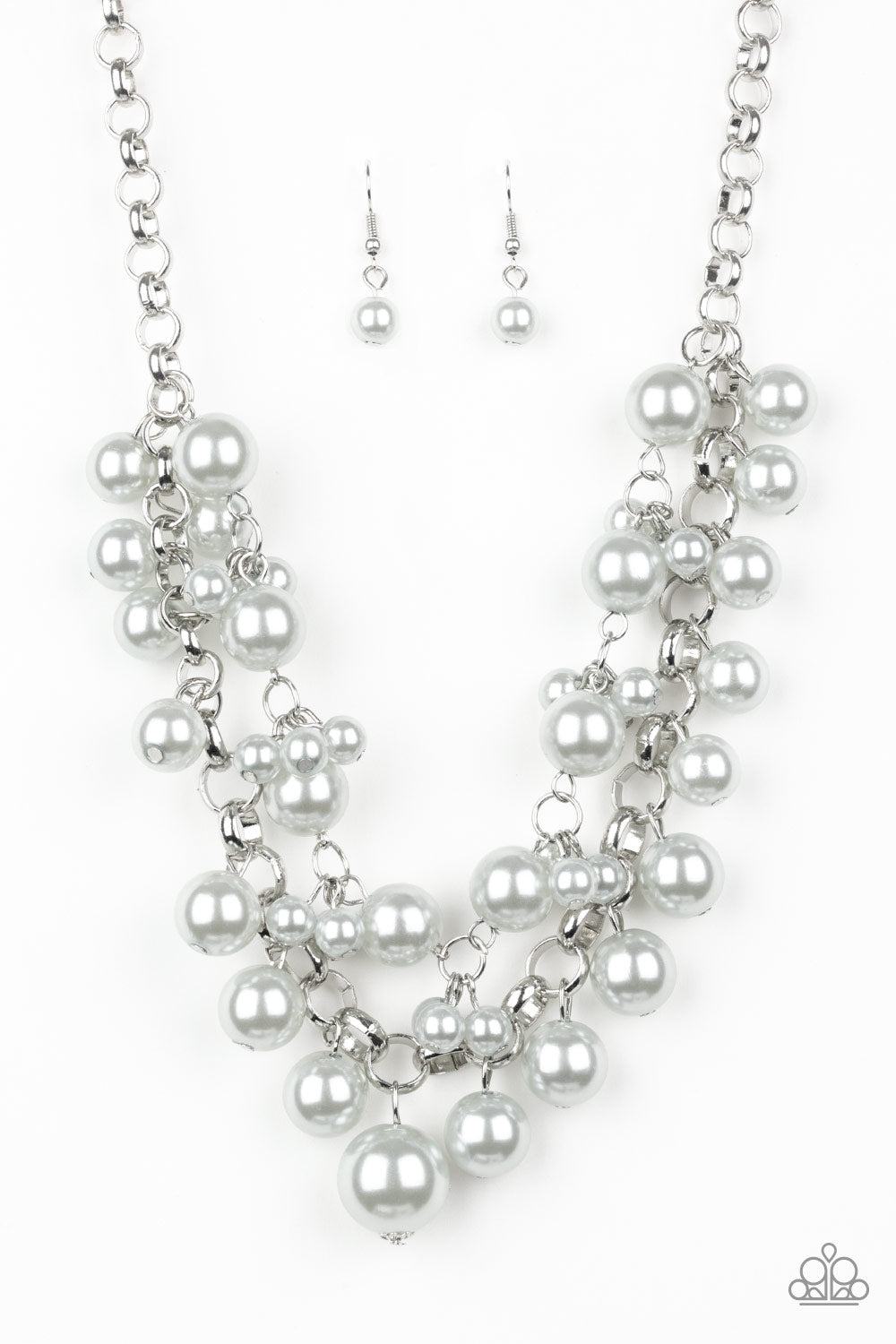 Paparazzi Accessories BALLROOM Service - Silver Necklace