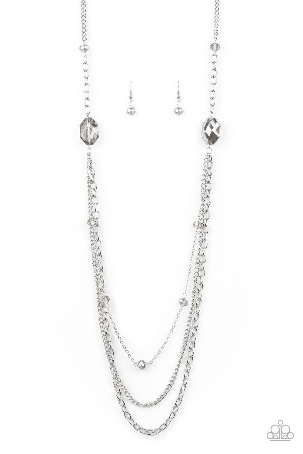 Paparazzi Accessories Dare to Dazzle - Silver Necklace