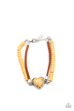 Load image into Gallery viewer, Paparazzi Accessories: Charmingly Country - Yellow Bracelet
