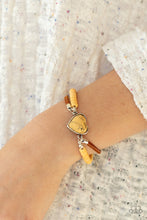 Load image into Gallery viewer, Paparazzi Accessories: Charmingly Country - Yellow Bracelet
