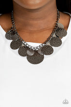 Load image into Gallery viewer, Paparazzi Accessories: Industrial Grade Glamour - Black Necklace
