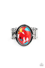 Load image into Gallery viewer, Paparazzi Accessories: Terrifically Terrazzo - Red Ring

