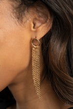 Load image into Gallery viewer, Paparazzi Accessories: Divinely Dipping - Gold Earrings
