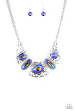 Load image into Gallery viewer, Paparazzi Accessories Futuristic Fashionista - Blue Necklace
