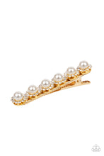 Load image into Gallery viewer, Paparazzi Accessories: Polished Posh - Gold Hair CLip
